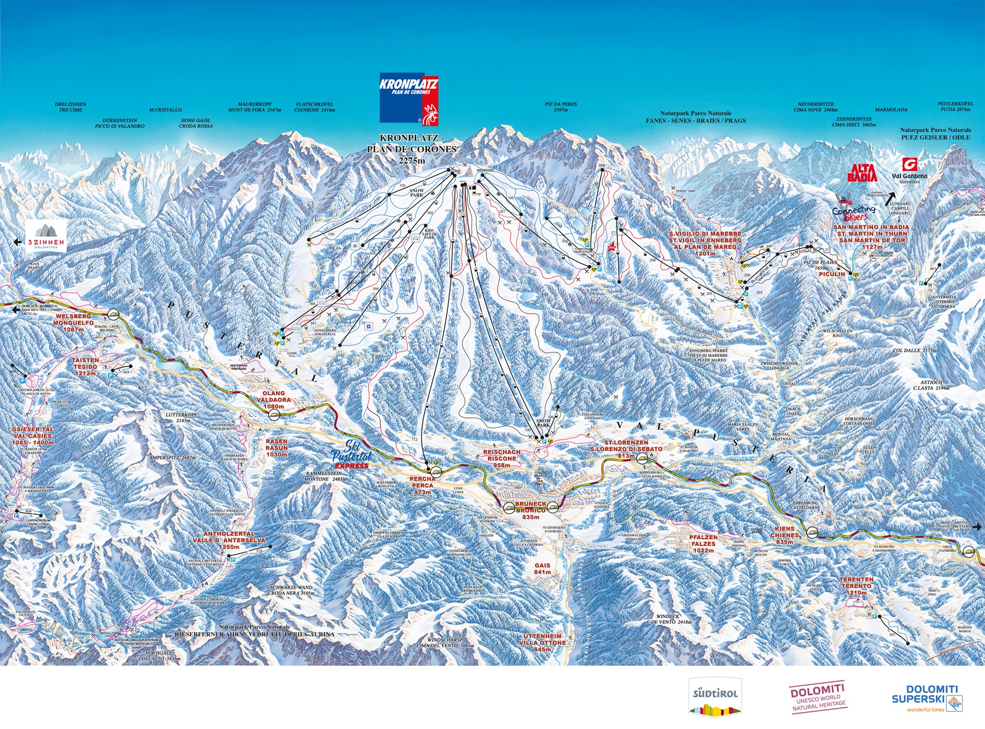 Kronplatz/Rasen SKI & WELLNESS 3-Tages-Skifahrt