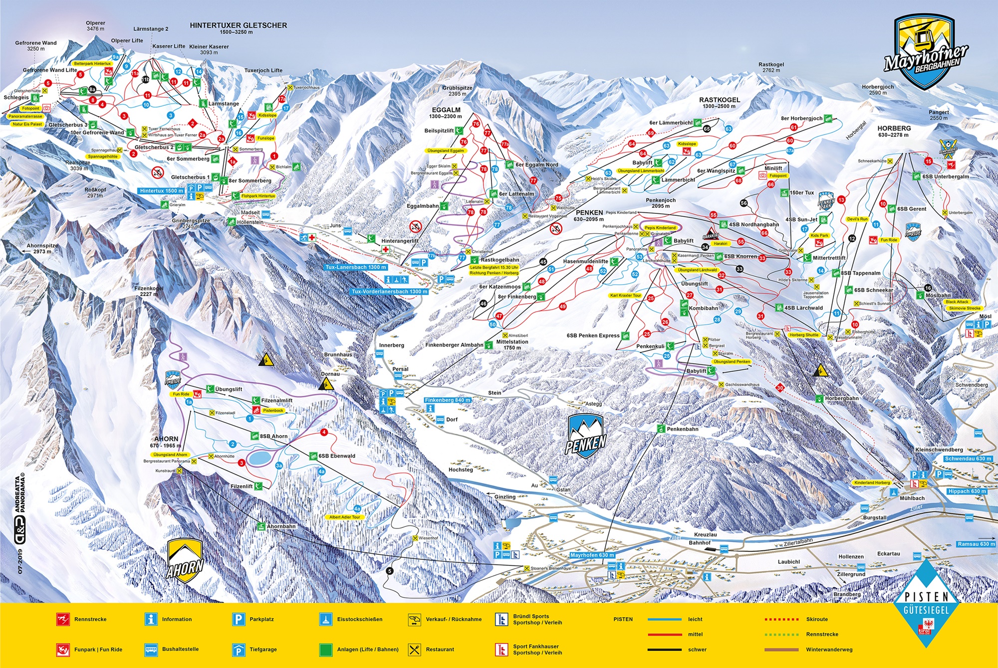 Tagesskifahrt Mayrhofen/Zillertal
